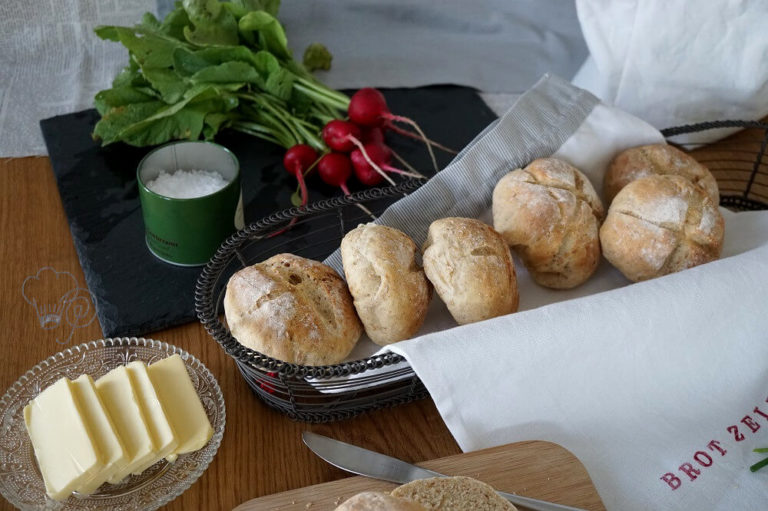 Dinkel Joghurt Brötchen - Wild Bakers exklusiv - Küchentraum &amp; Purzelbaum