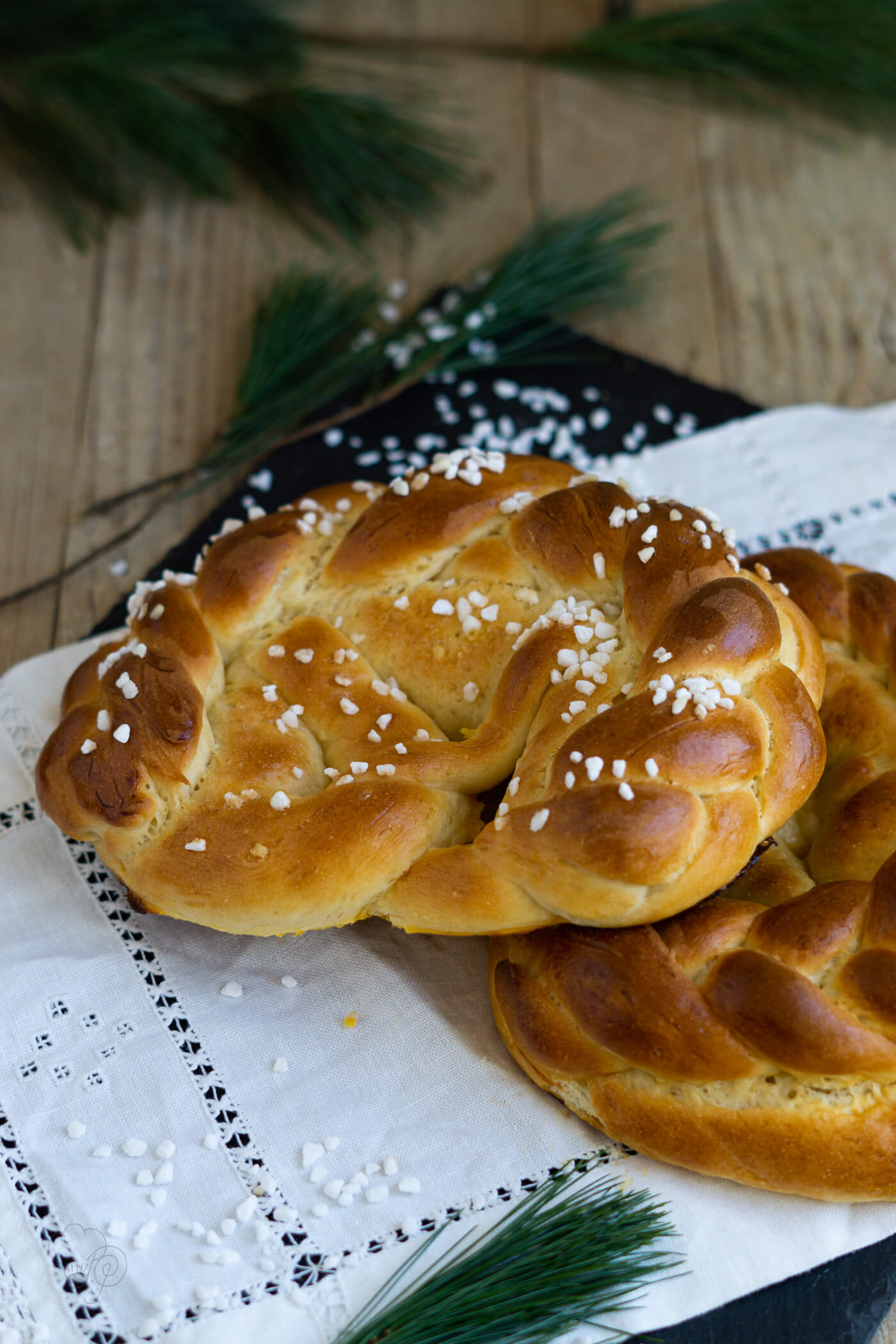 Neujahrsbrezel - Glück im neuen Jahr - Küchentraum &amp; Purzelbaum