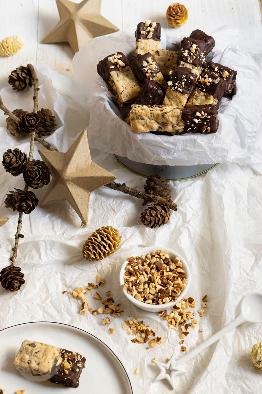 Hirtenstäbchen für den Plätzchenteller - Küchentraum &amp; Purzelbaum