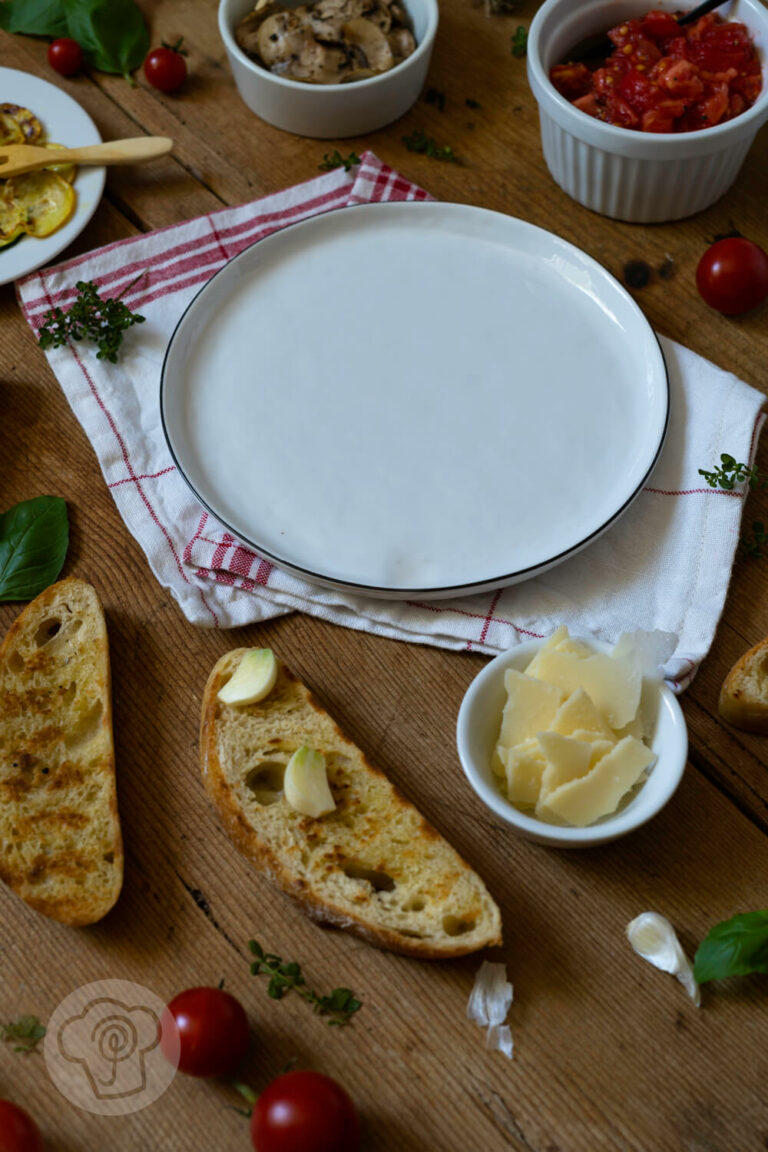 Dreierlei Bruschetta - Küchentraum &amp; Purzelbaum