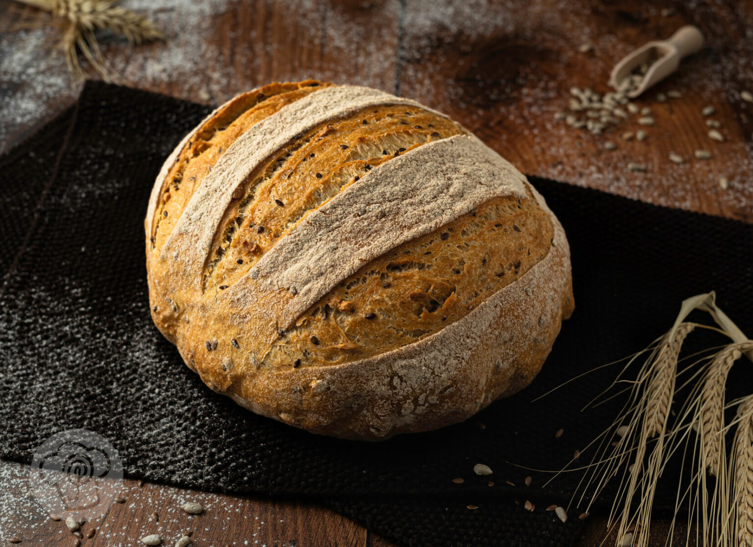 Einfaches Brot ohne Kneten - Küchentraum &amp; Purzelbaum