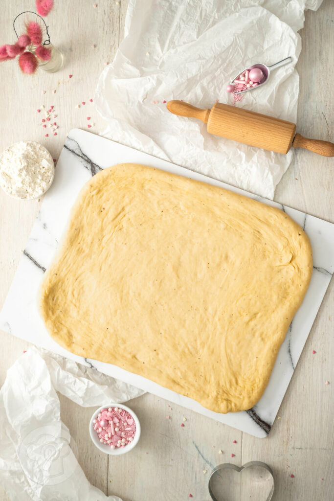 Herz-Krapfen - Herz-Berliner aus dem Backofen Zubereitung