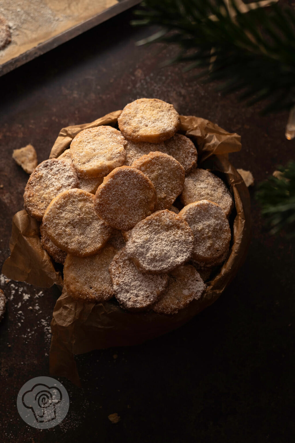 Polvorones - Spanische Zimtplätzchen - Küchentraum &amp; Purzelbaum