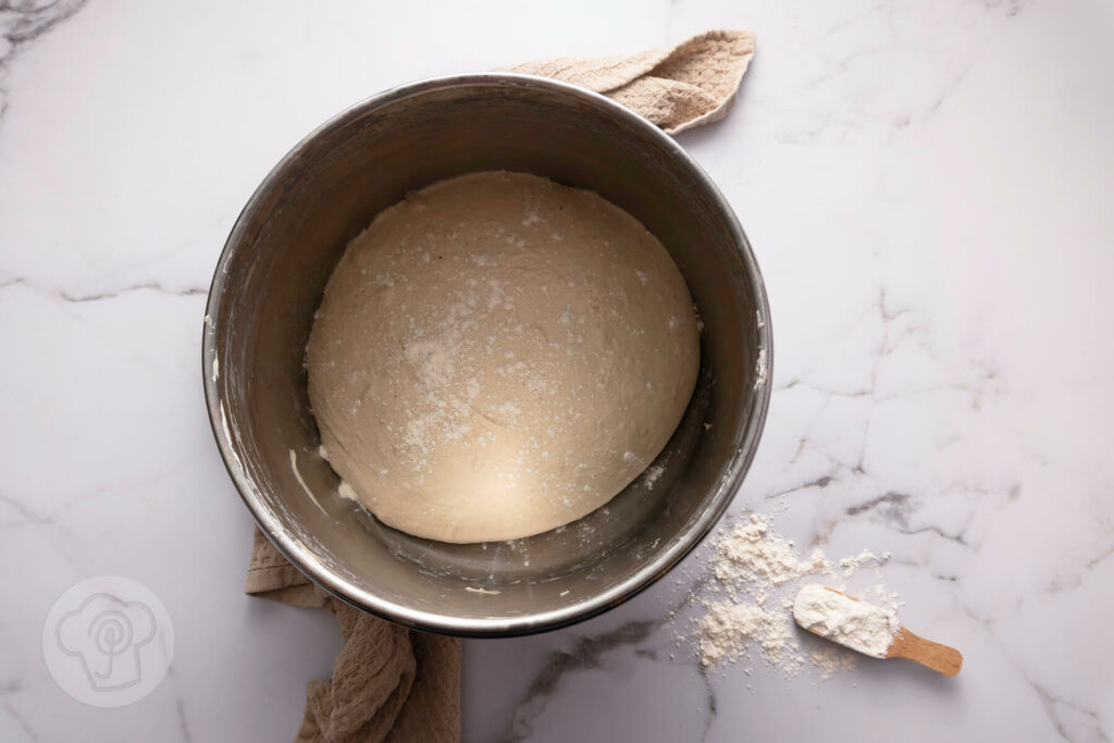 Pane Stirato - Brotstangen mit Dinkel - Zubereitung