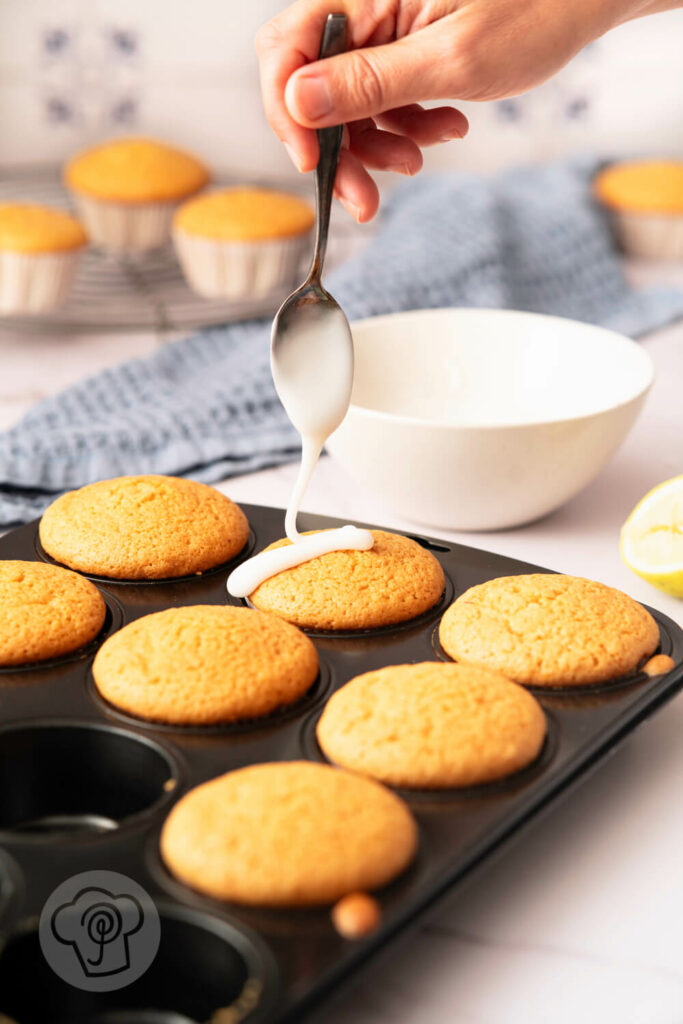 Zitronenmuffins mit Öl - einfach, schnell, lecker - Zubereitungsschritte