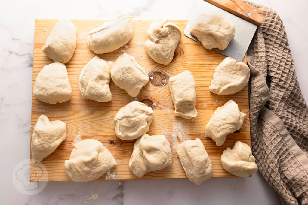 Einfache Brötchensonne - Partybrötchen aus Hefeteig