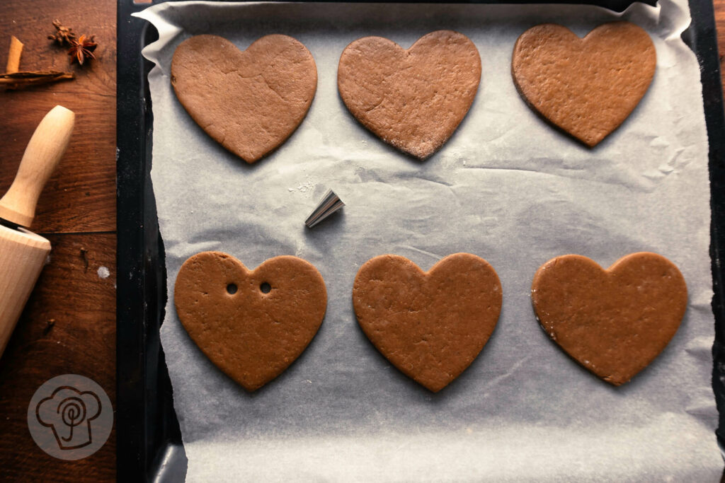 Einfache Lebkuchenherzen - Zubereitung Schritt für Schritt