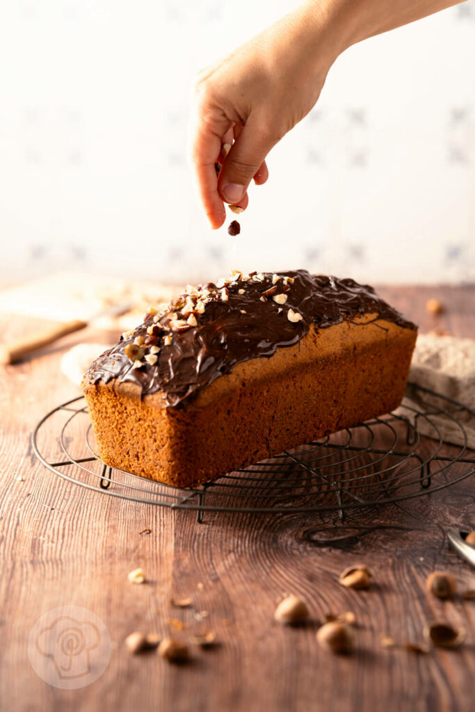 Schneller Nusskuchen - einfach und saftig - Schrittweise Zubereitung