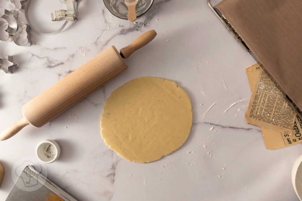 Einfache Butterplätzchen mit 4 Zutaten - Zubereitung