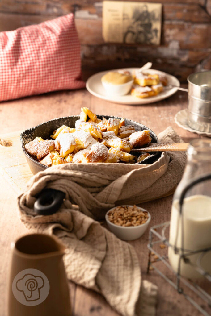 Kaiserschmarrn aus dem Backofen