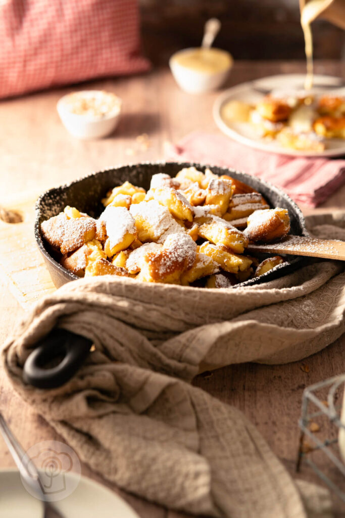 Kaiserschmarrn aus dem Backofen